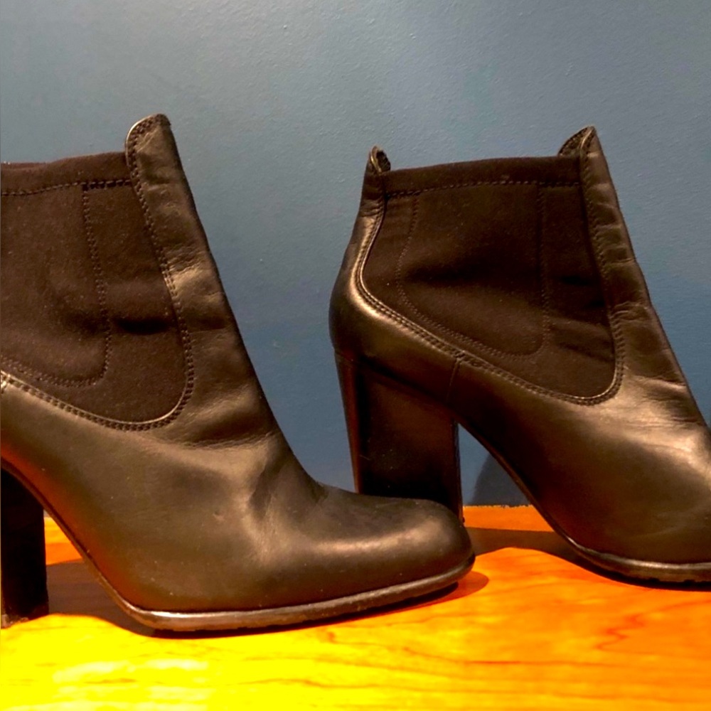 Stuart Weitzman Black Ankle Boots